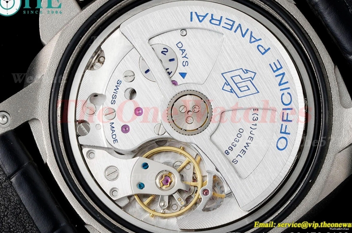 42mm PAM1279 Luminor Blue VSF P9011 LE TI Dial GMT 0118